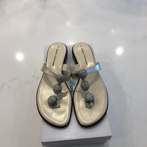 Athena Alexander embellished Sandals